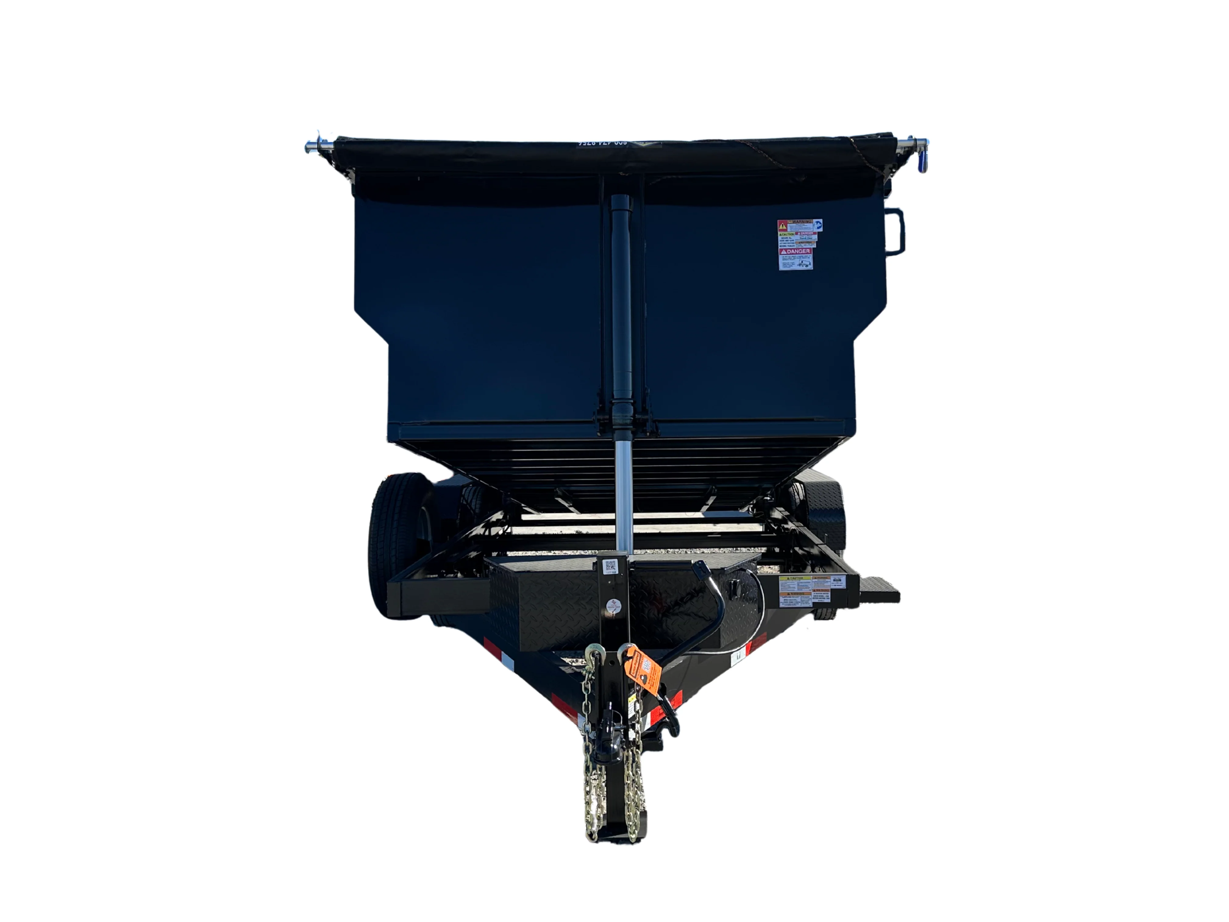 7'x14'x4' - 16K GVWR - Bumper Pull Telescopic Dump Trailer - Image 3