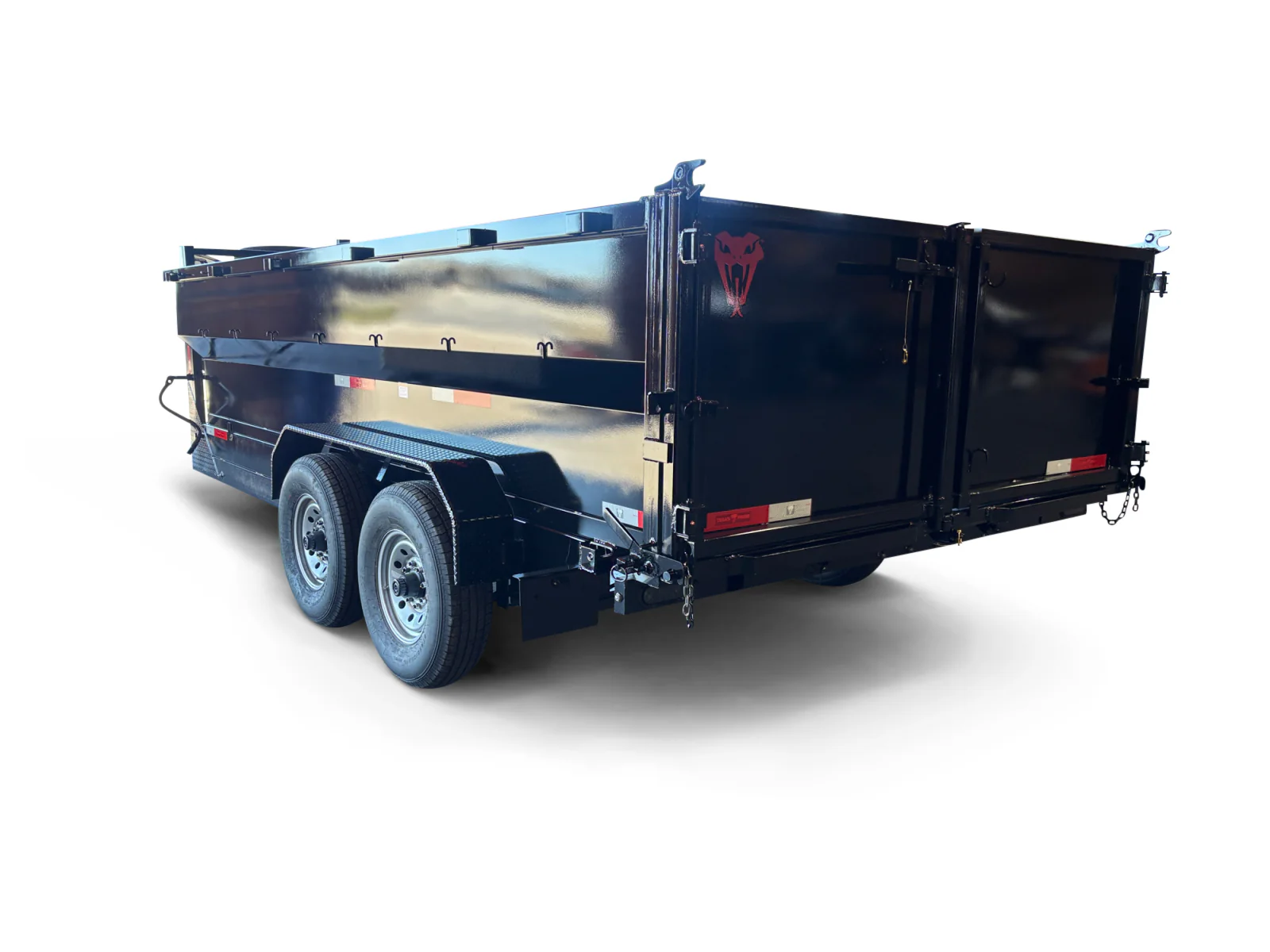 7'x16'x3' - 16K GVWR - Gooseneck Telescopic Dump Trailer - Image 3