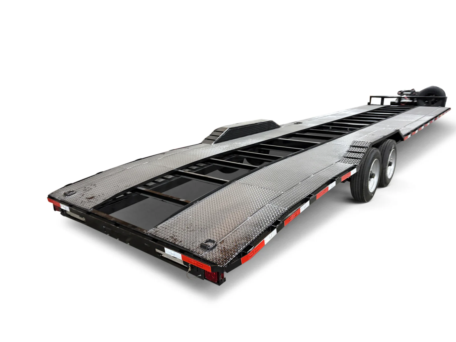 7'x30'x6' - 16K GVWR Bumper Pull Two Car Hauler - Image 3