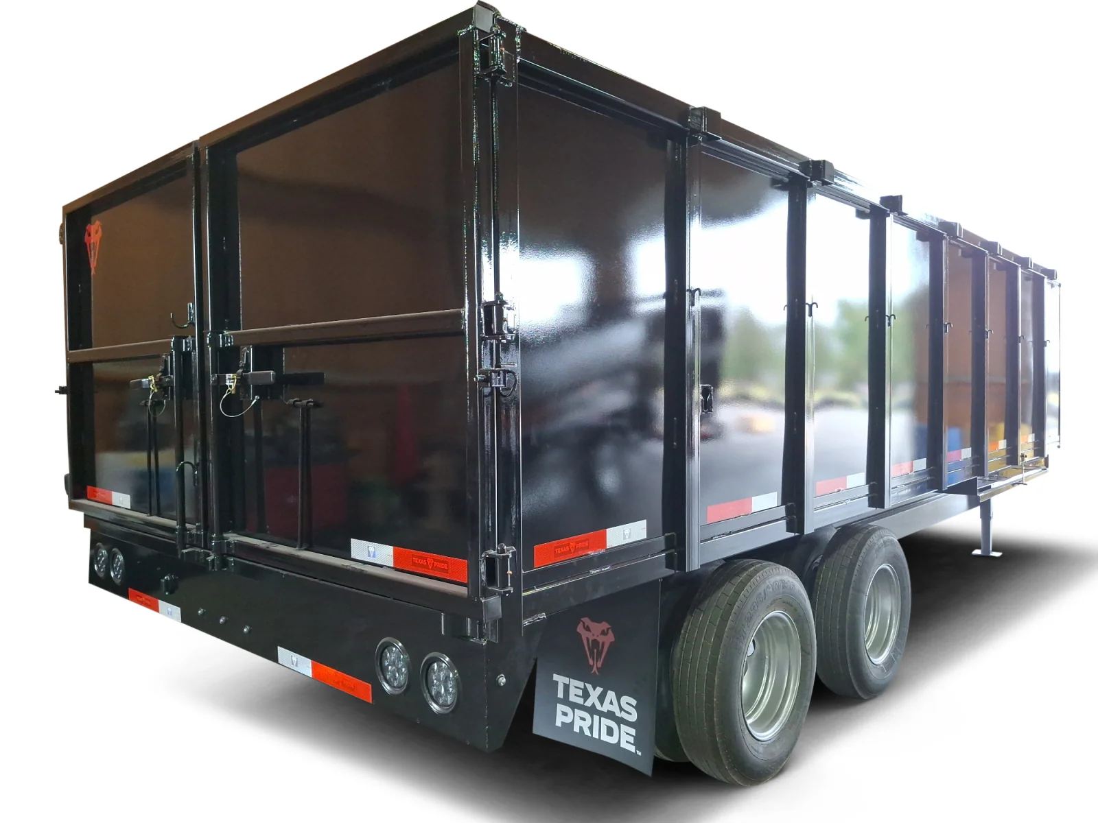 8'x20'x4' - 26K GVWR - Gooseneck Dual Ram Dump Trailer - Image 3